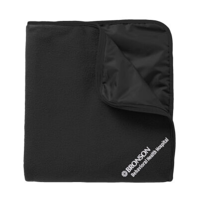 Port Authority® Fleece & Poly Travel Blanket Thumbnail